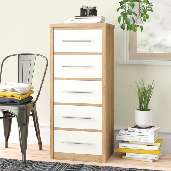 Zipcode Design Louisa 5 Drawer Chest of Drawers & Reviews Wayfair.ie